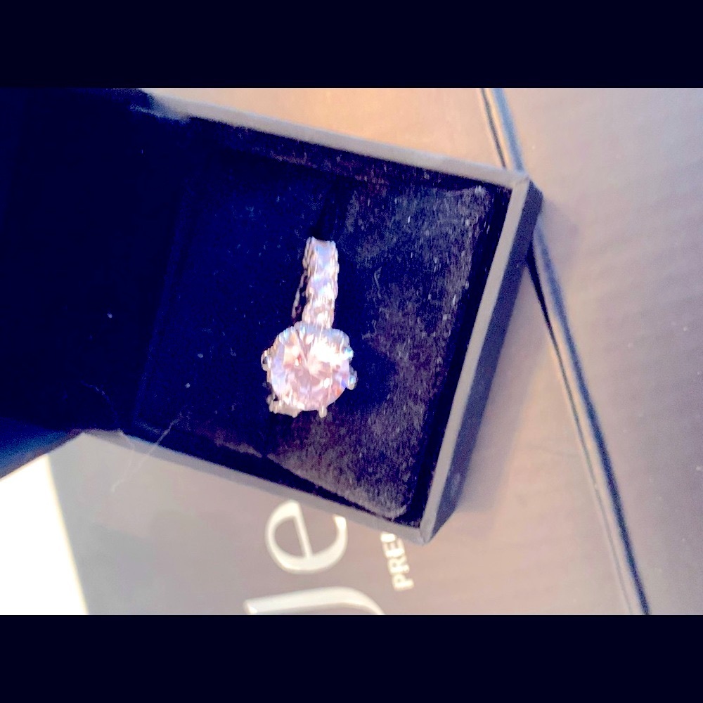 Cubic Zirconia Eternity Ring